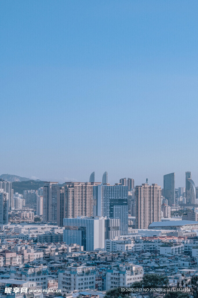 城市天际线景观