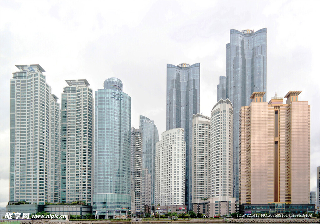 现代都市高楼景观