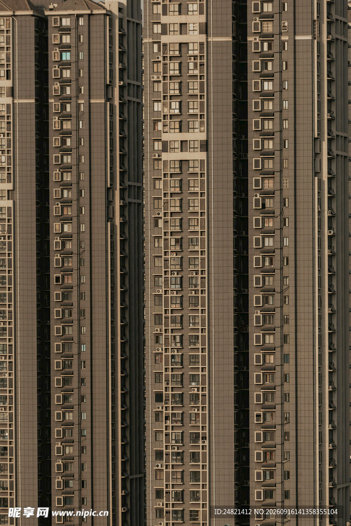 密集高楼景观
