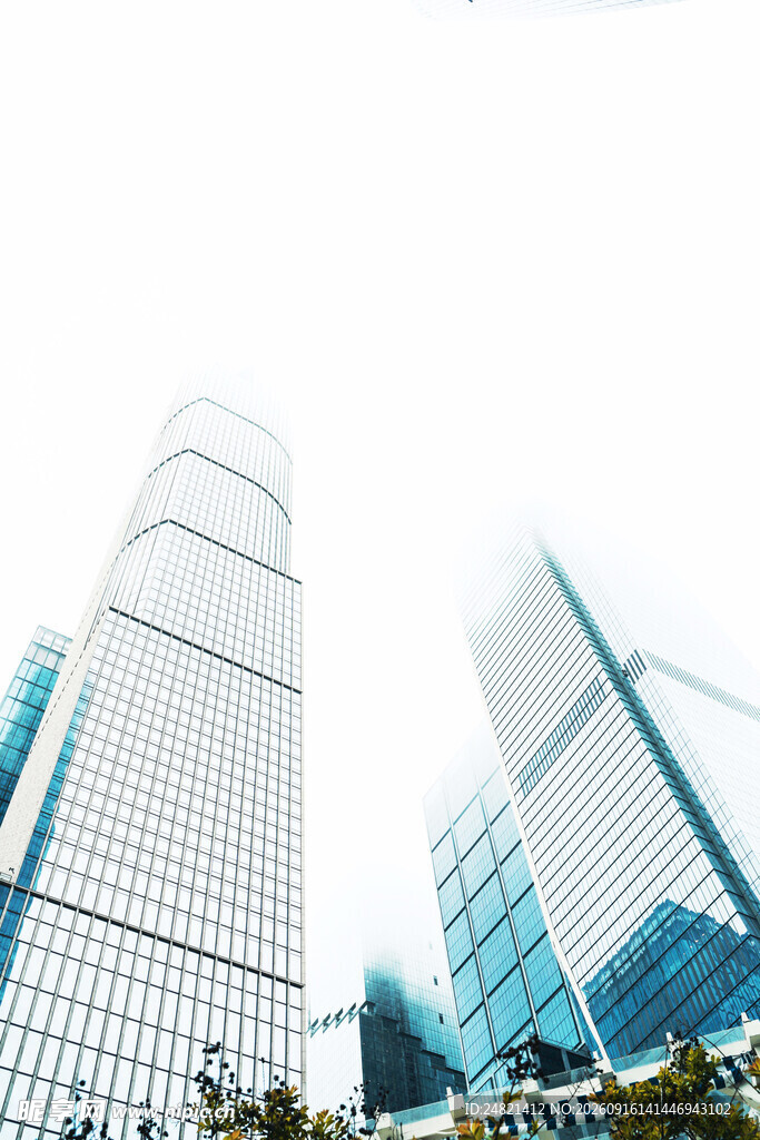 现代都市摩天大楼景观