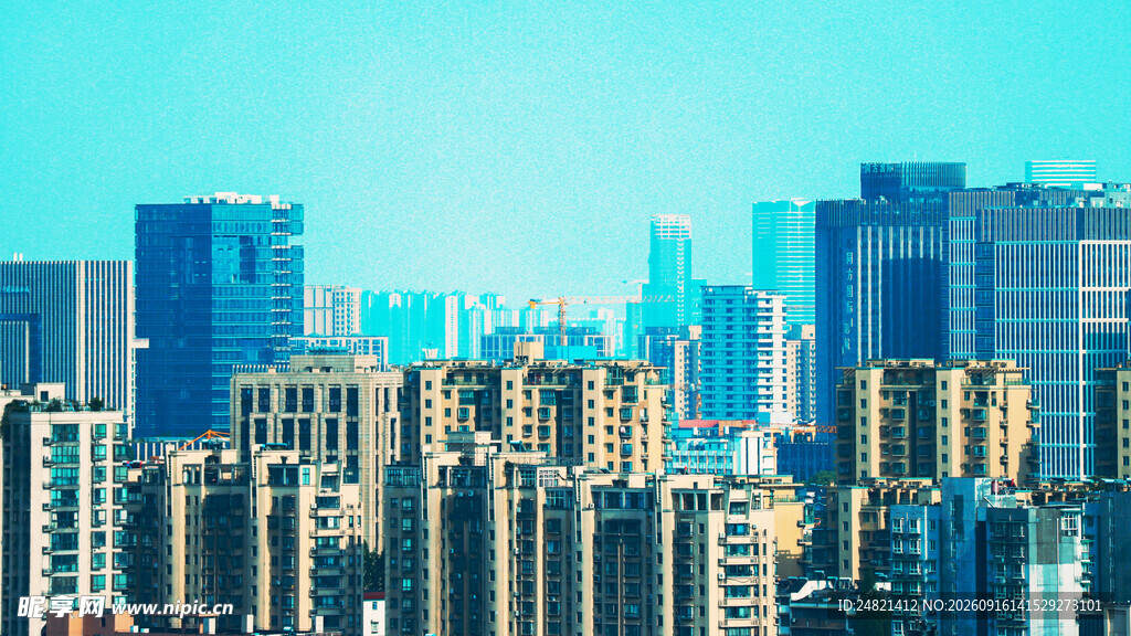 城市高楼景观
