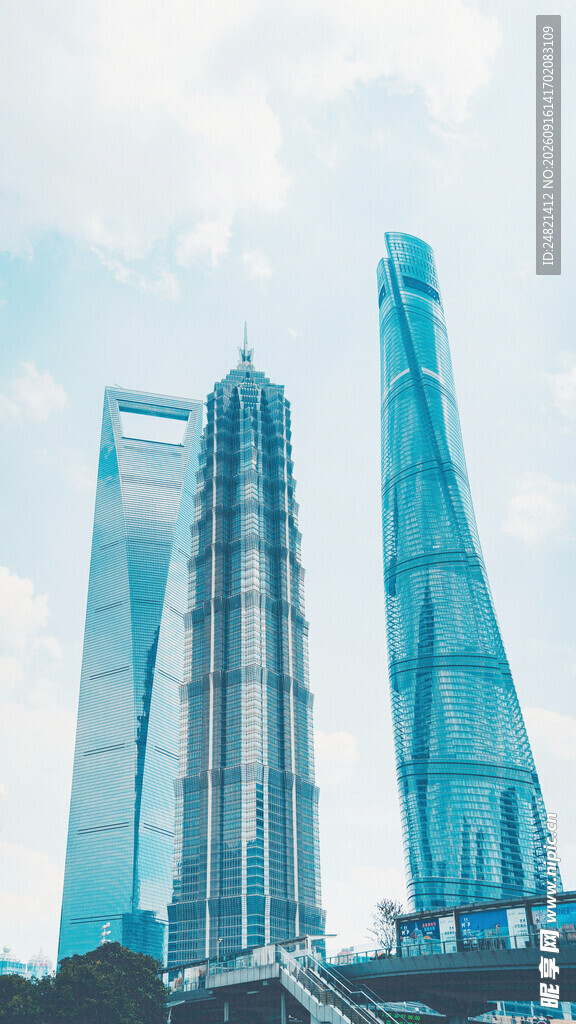 上海摩天大楼城市景观