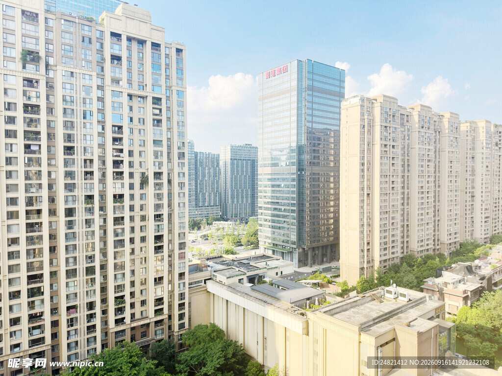 城市高楼景观