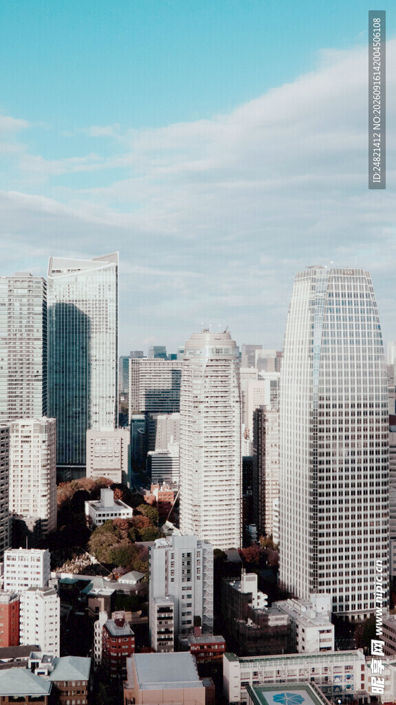 城市天际线景观
