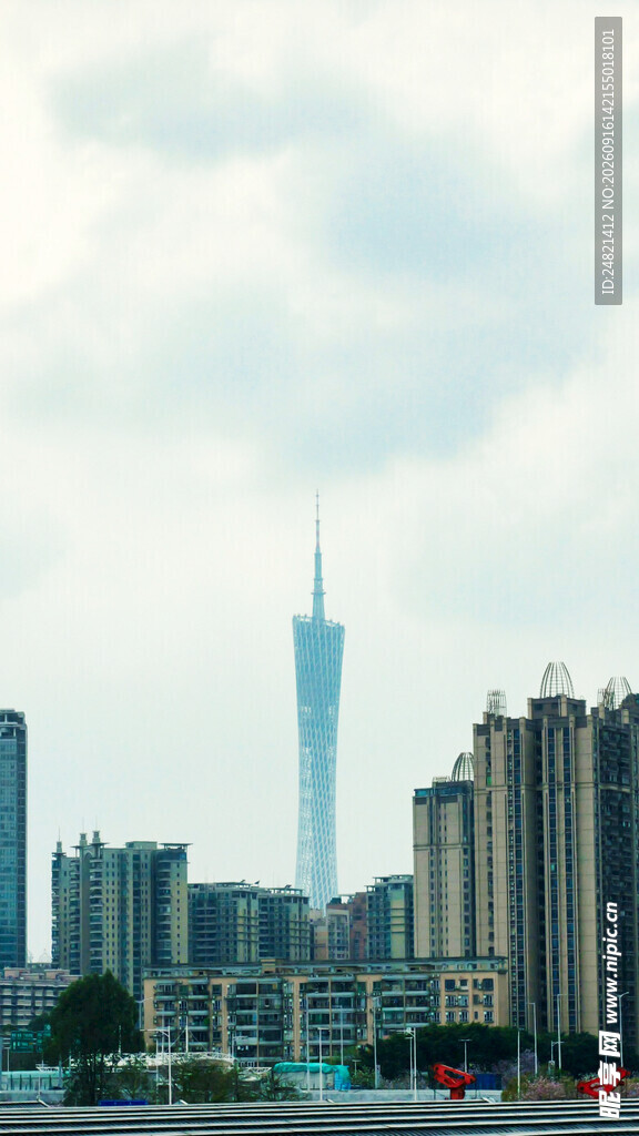 广州城市天际线景观