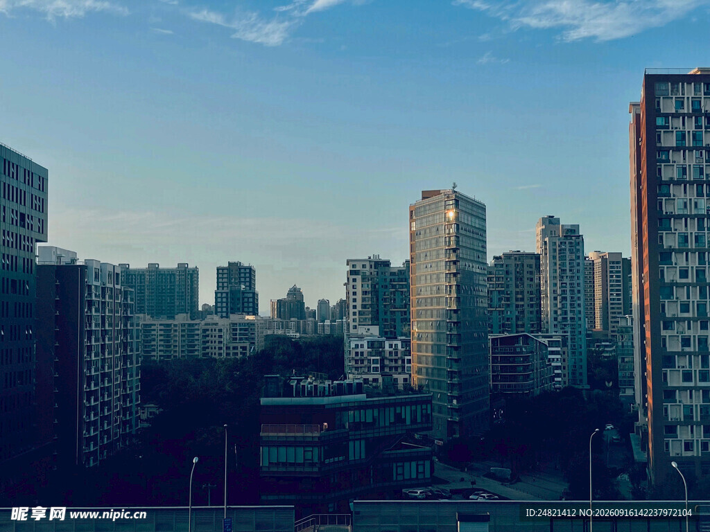 城市高楼景观