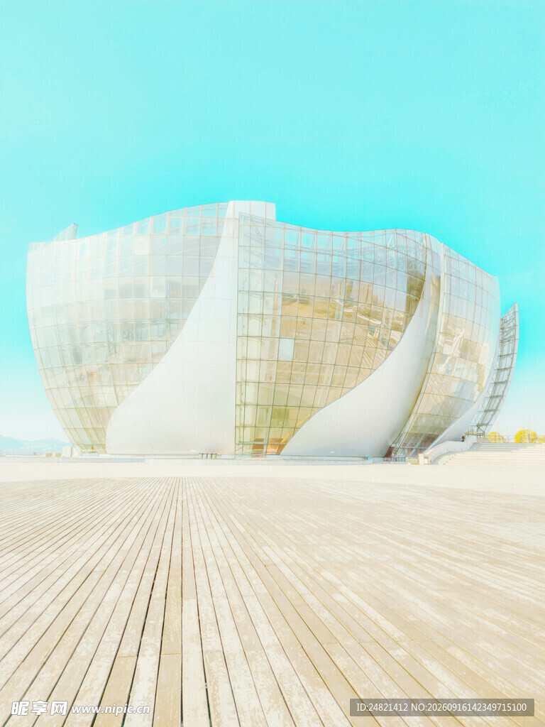 现代风格建筑外观展示