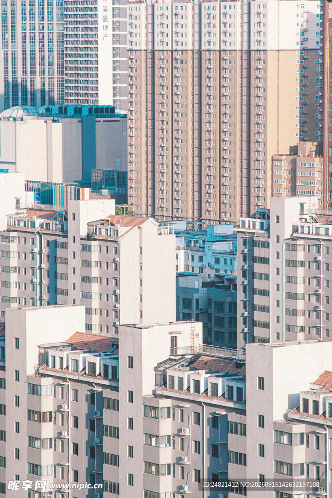 城市高楼景观