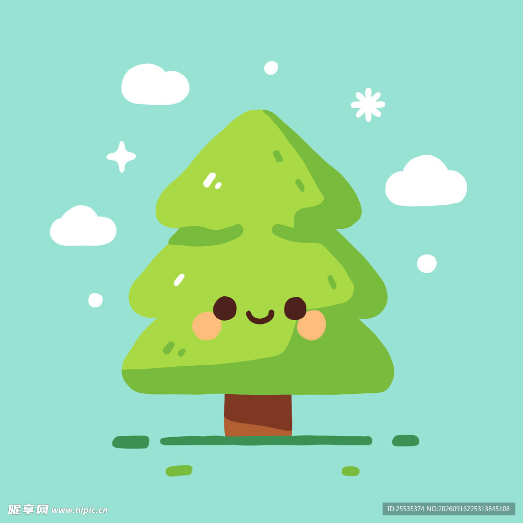 可爱小树
