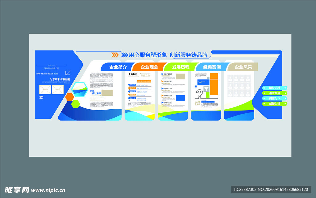 企业文化墙 