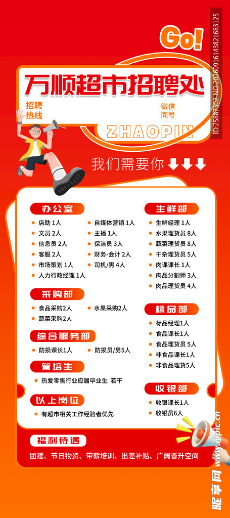 超市招聘 