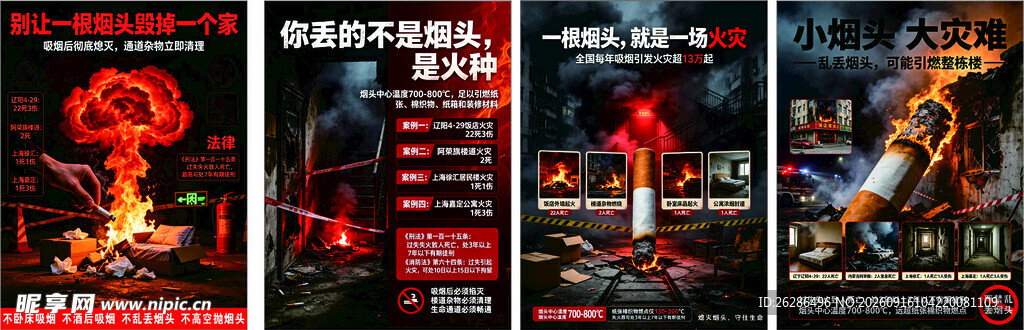 小烟头大灾难