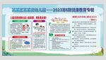 校园健康教育宣传栏