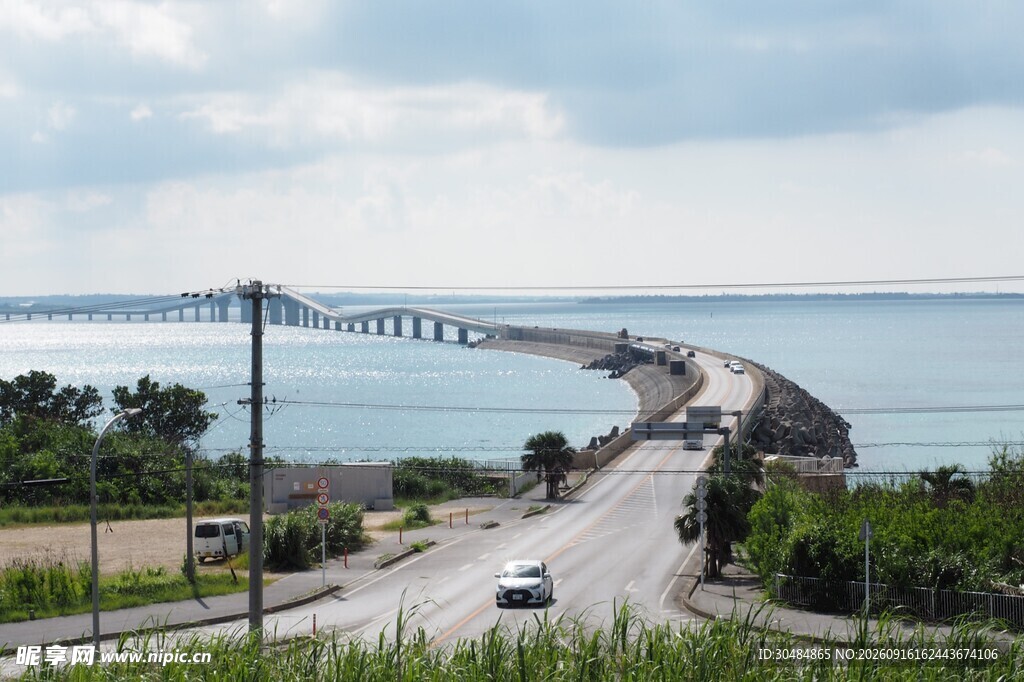 跨海长桥公路风景