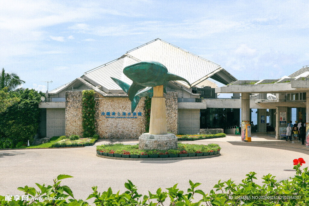热带风格度假酒店外观