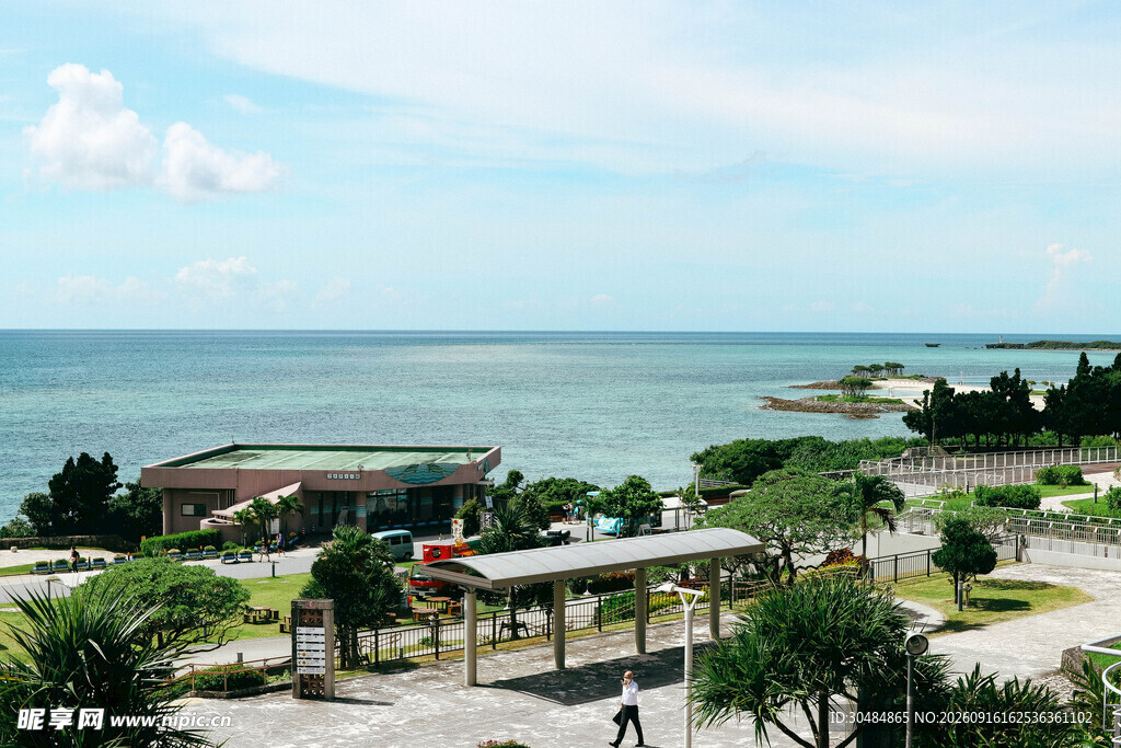 海滨公园景观