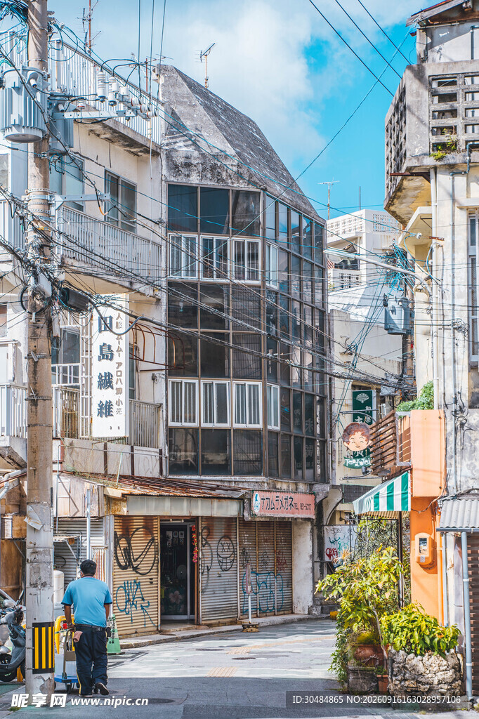 日本传统街巷建筑景观