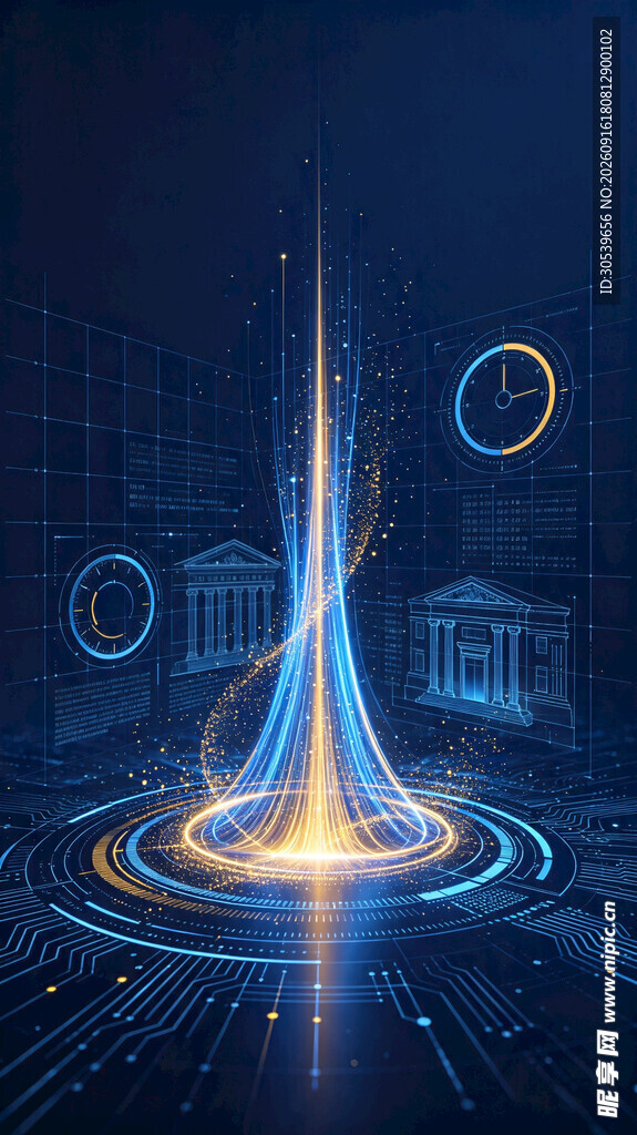 未来科技能量爆发场景