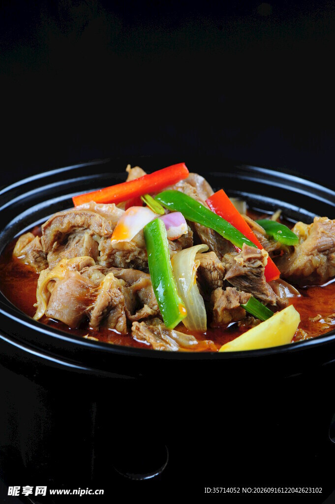 香辣羊肉煲