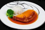 鲍汁鹅掌捞饭