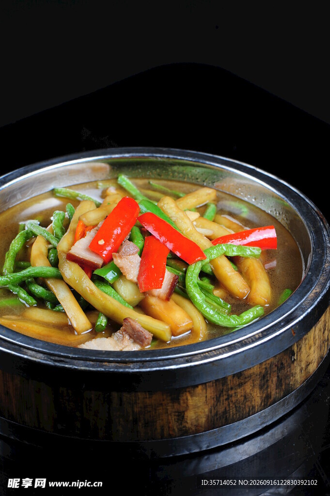 长豆烧茄子