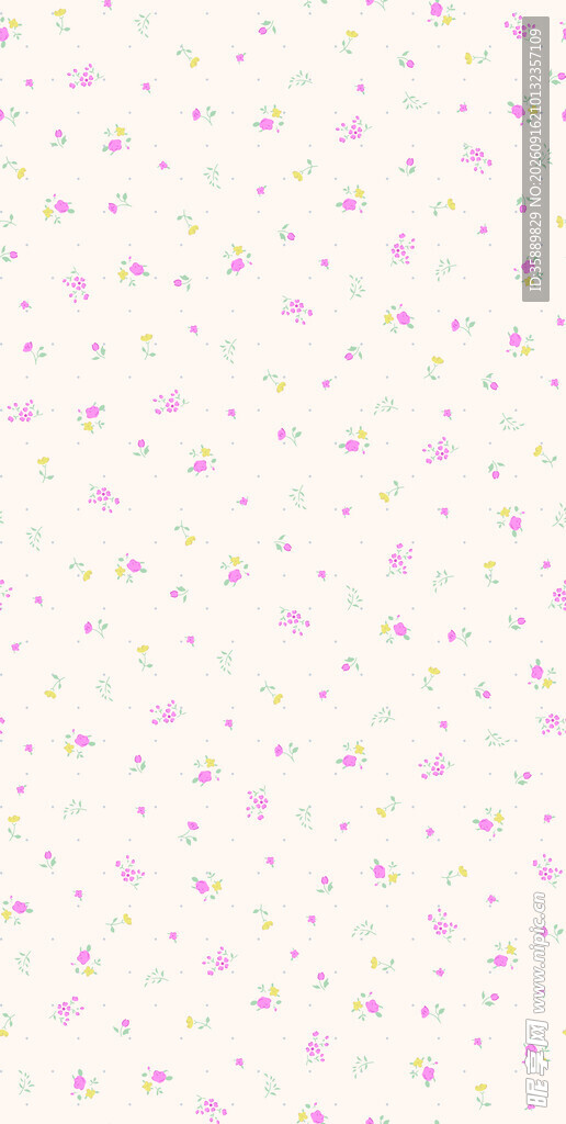 碎花 数码印花