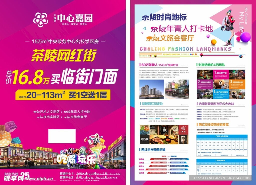 门面房宣传单