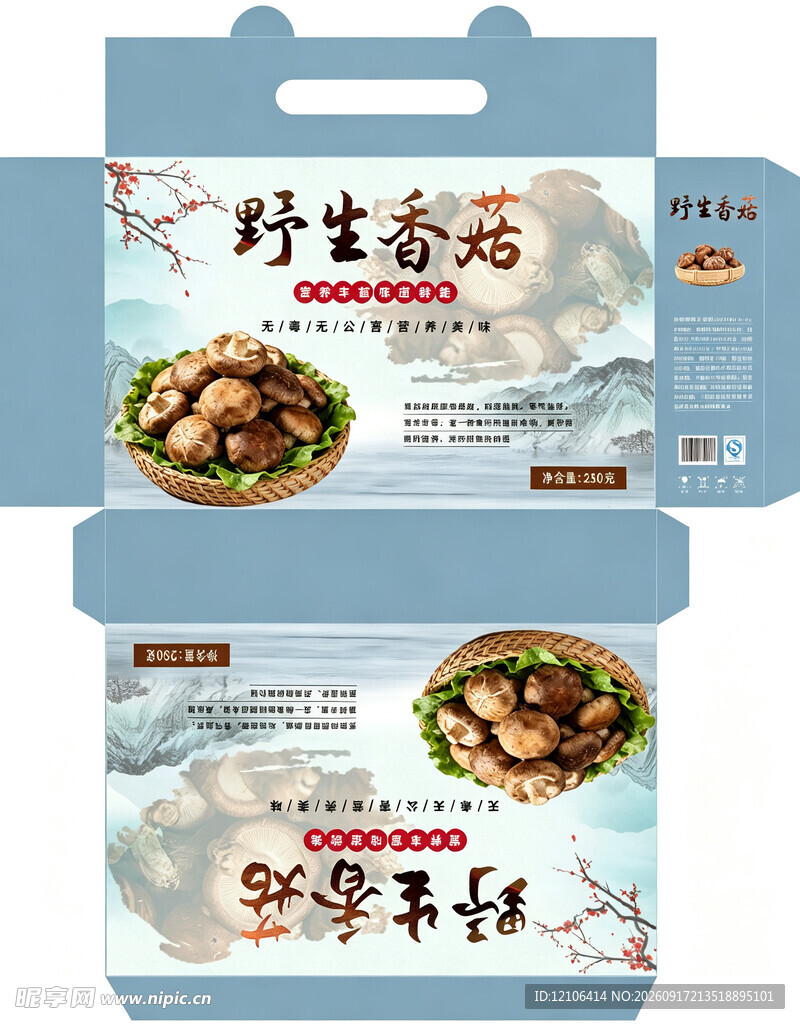 香菇包装盒