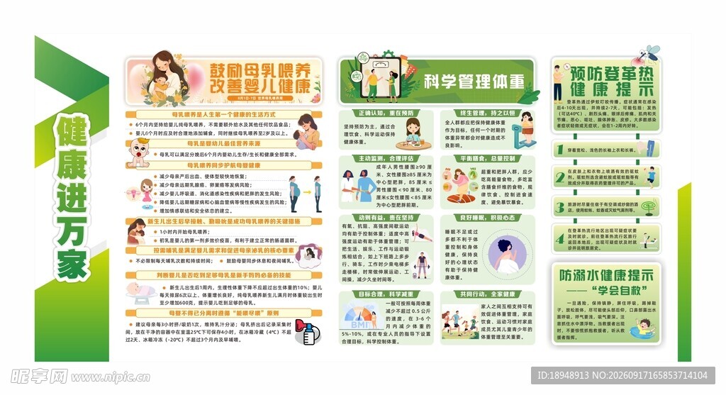 公共卫生服务健康教育宣传