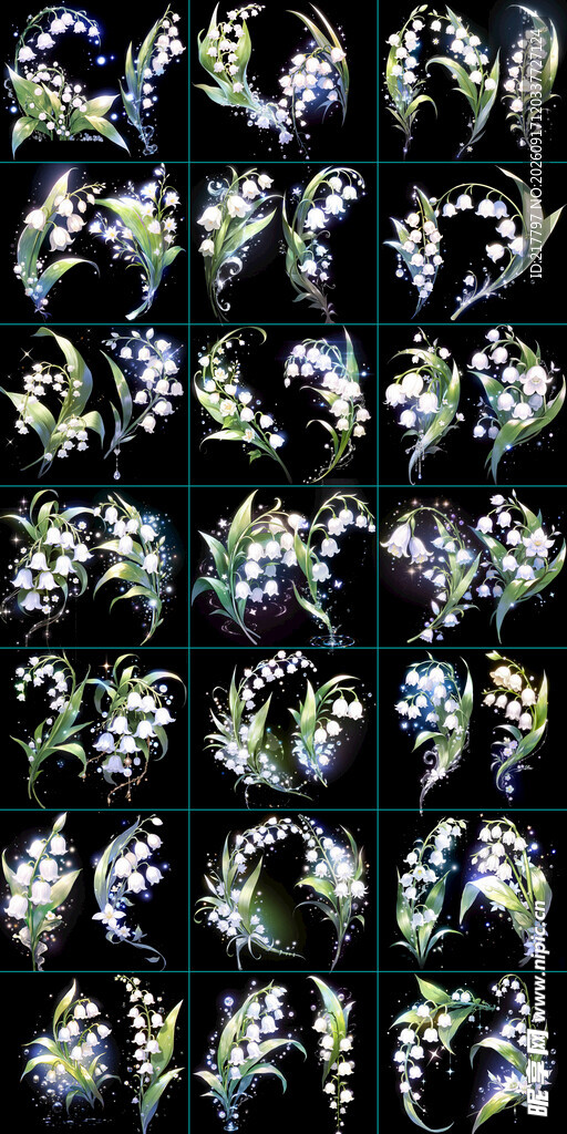 精美风铃花