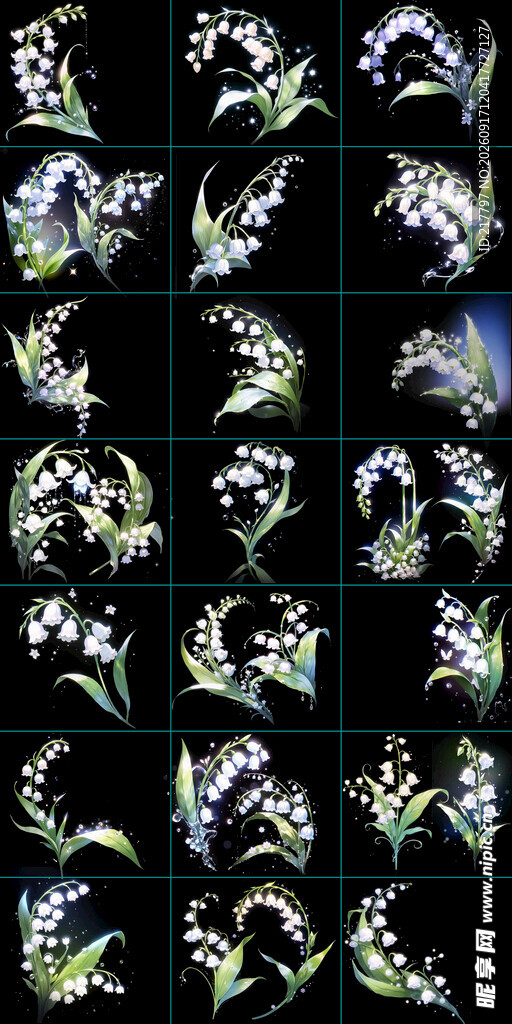 精美风铃花