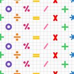 数学符号底纹