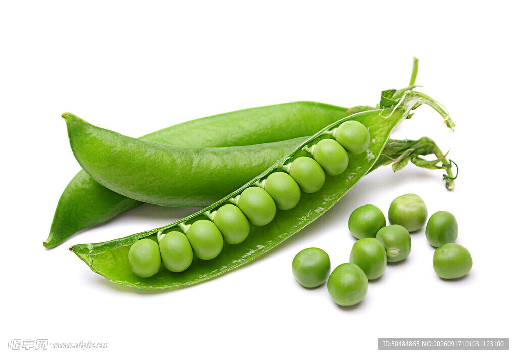 新鲜青豌豆