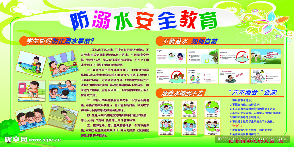 防溺水安全教育