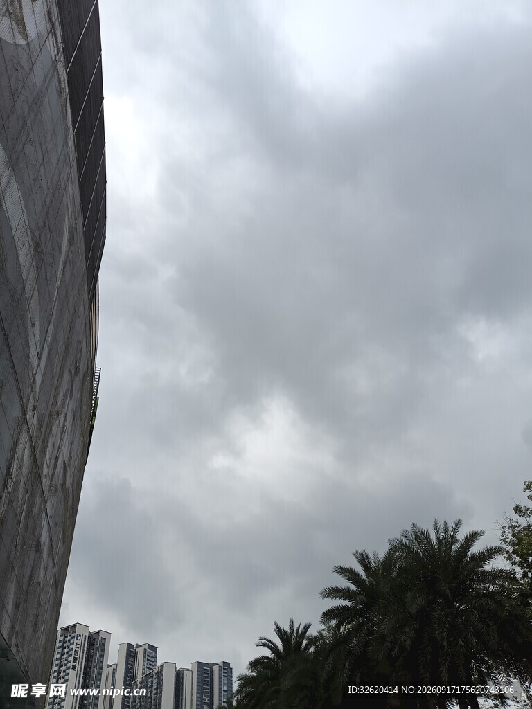 城市建筑与天空景观