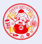 羊年窗花