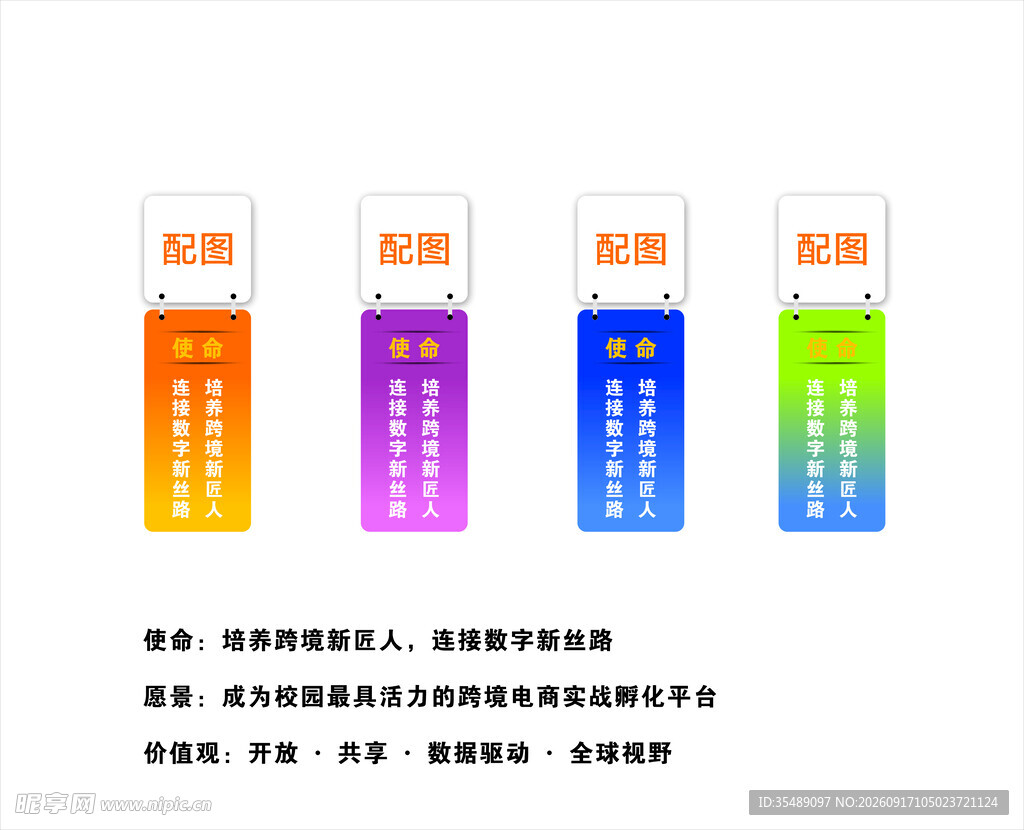 企业使命宣传文化墙