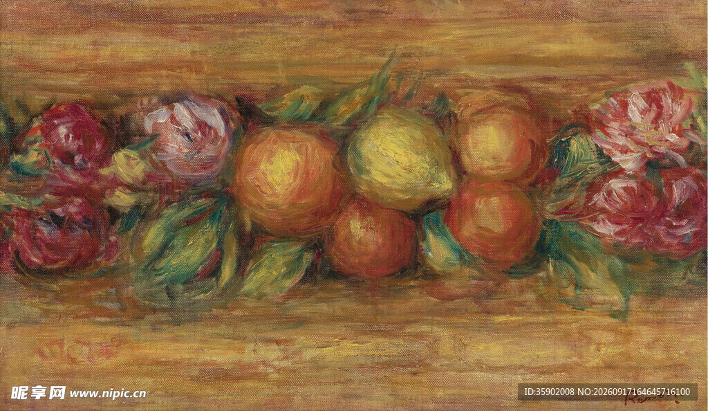 水果花卉静物油画