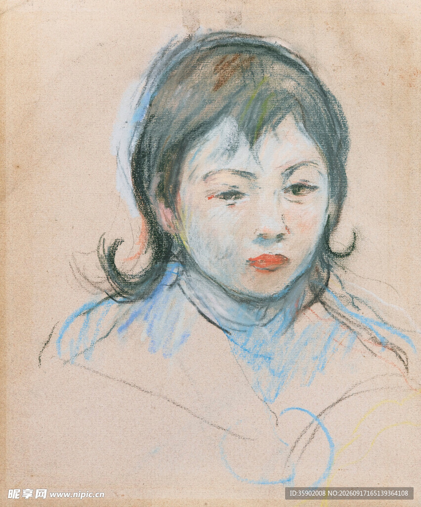 少女肖像画