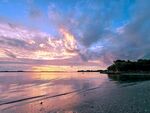 海边绝美日落风景