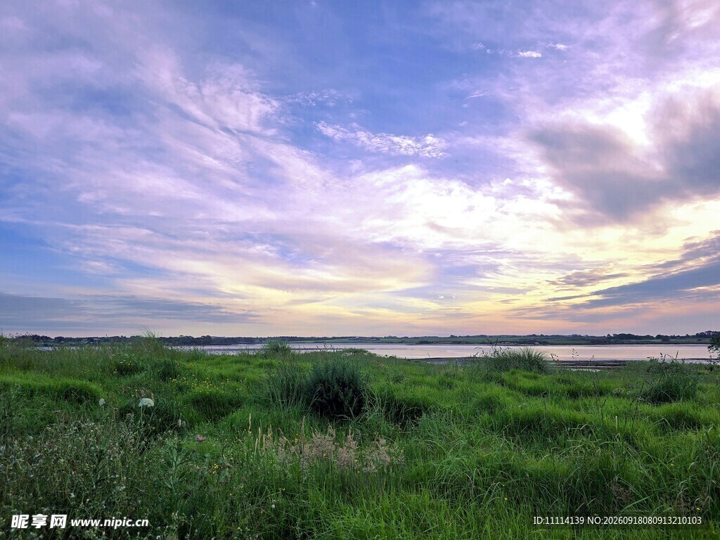 海滨梦幻天空美景