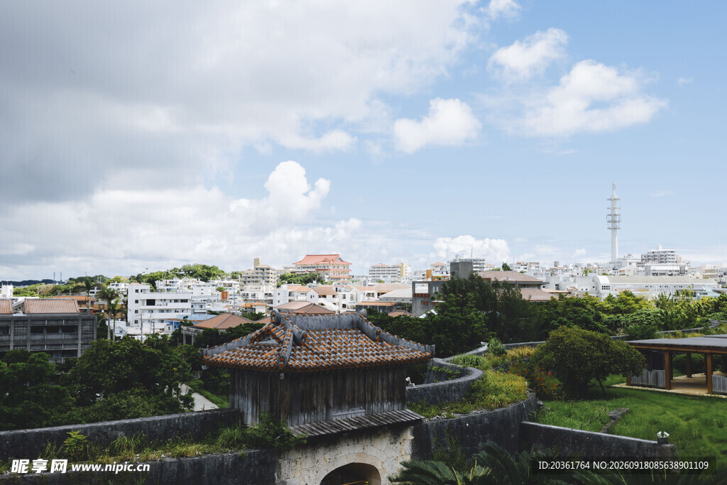 古城风景远眺
