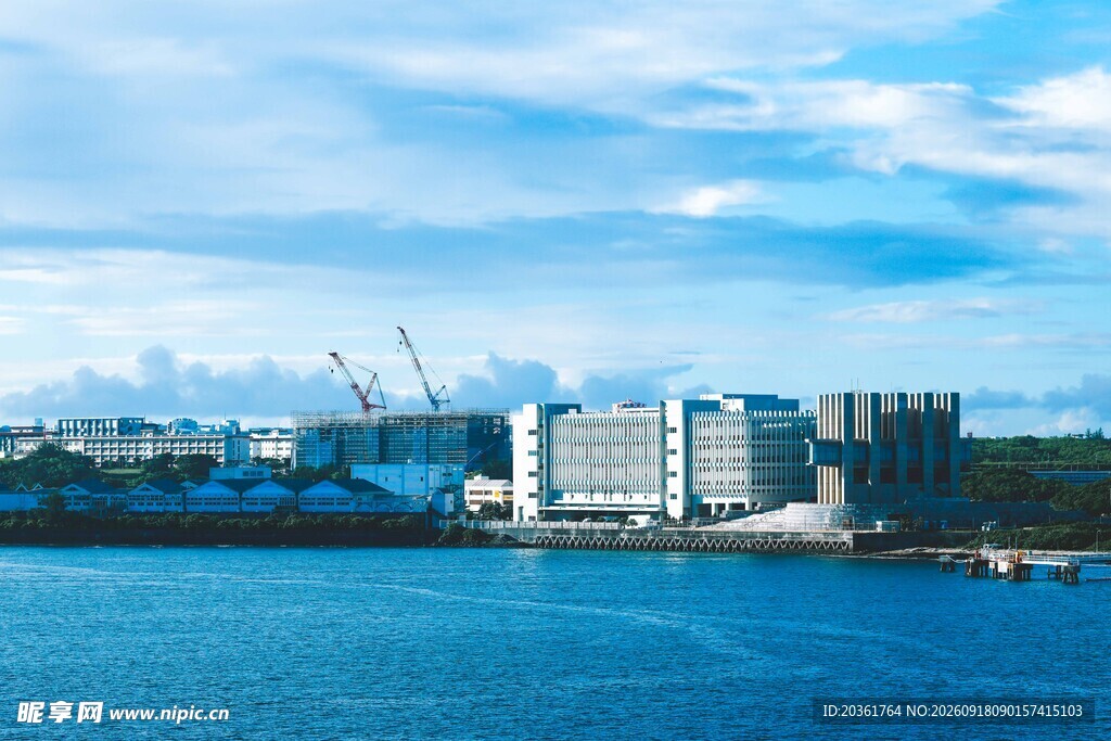 海滨城市风光