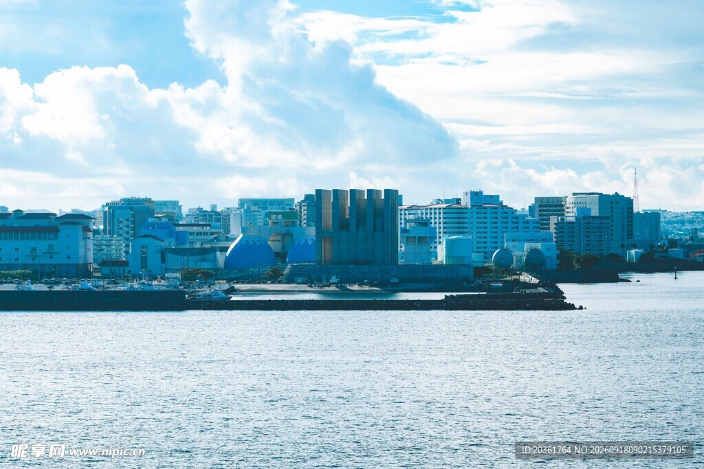 海滨城市风光