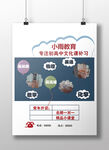 培训班海报展示信息