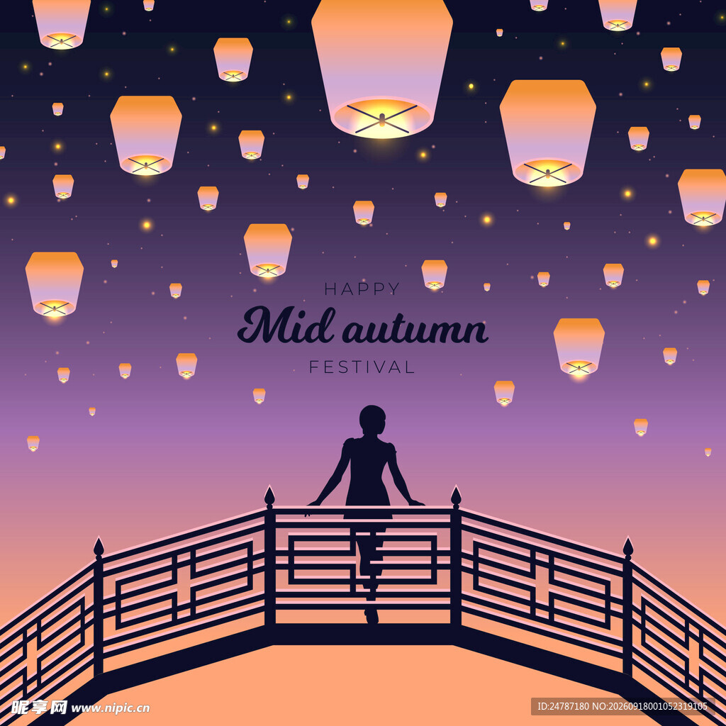 中秋节灯笼