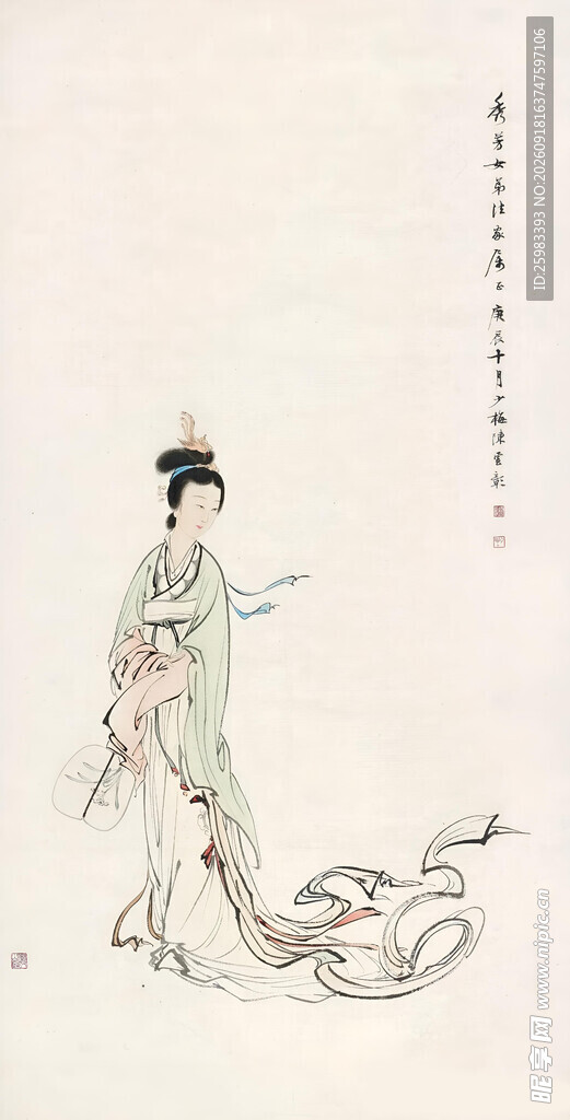 古风仕女图