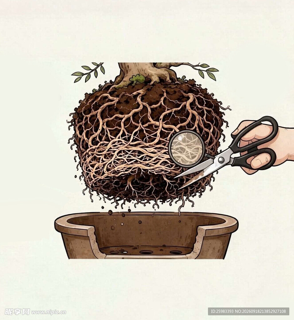 盆景修剪