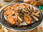 韩式烤肉拼盘美食盛宴