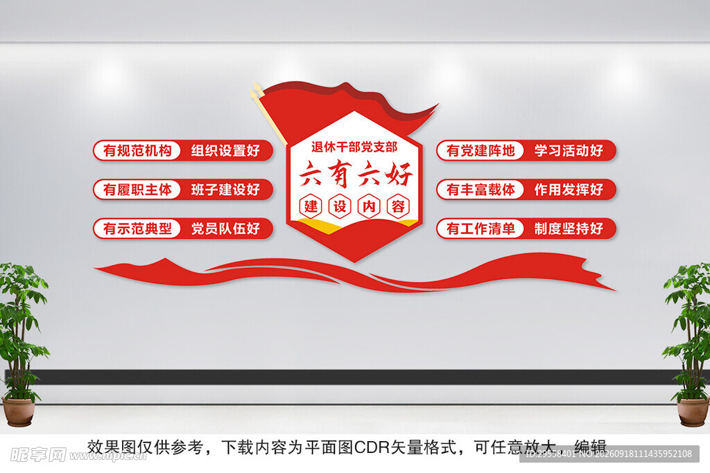 退休干部党支部六有六好